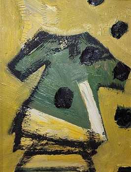 Selena Engelhart -&nbsp;Green Black Dot Dress