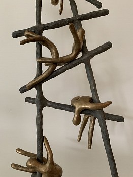 Andrea Bonfils -&nbsp;Between Heaven and Earth Ladder 4' UNIQUE
Figures sold individually $600 each