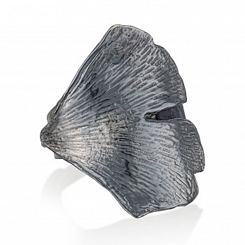 Lynne Mercein -&nbsp;Ginkgo Wrap Ring, large