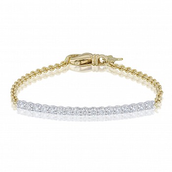 Lynne Mercein -&nbsp;Diamond Stream Bracelet
