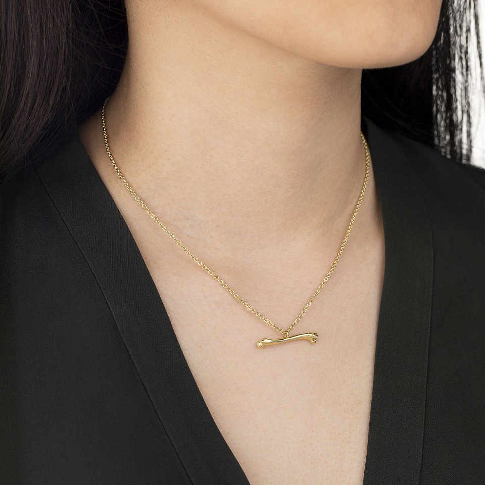 Lynne Mercein, Single Femora pendant
18k Green gold
LM-06-22
$1,600