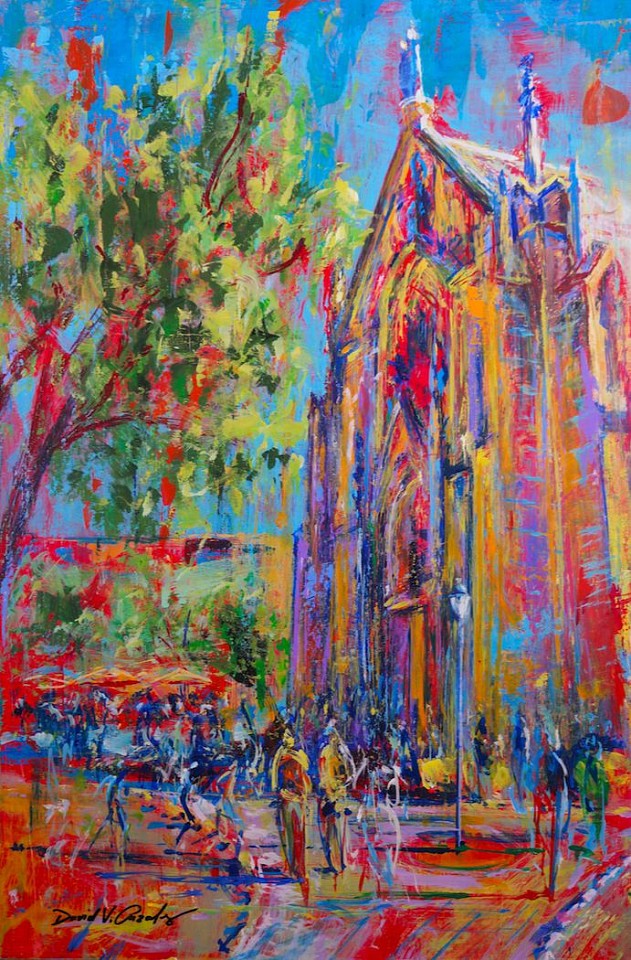 David Gonzales, The Legendary Loretto
Acrylic on Museum Panel, 30 x 20 in. (76.2 x 50.8 cm)
DG-01-19
$3,700