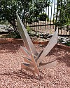 Joe Spear, Desert Bloom
Fabricated Stainless Steel