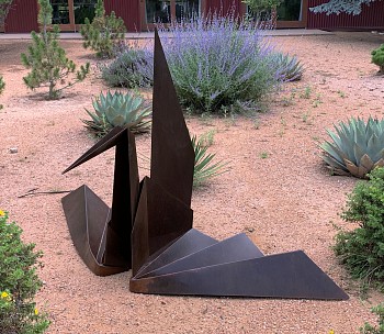 Joe Spear -&nbsp;Crane with Folded Wings