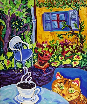 Cathy Carey -&nbsp;Cafe Cat