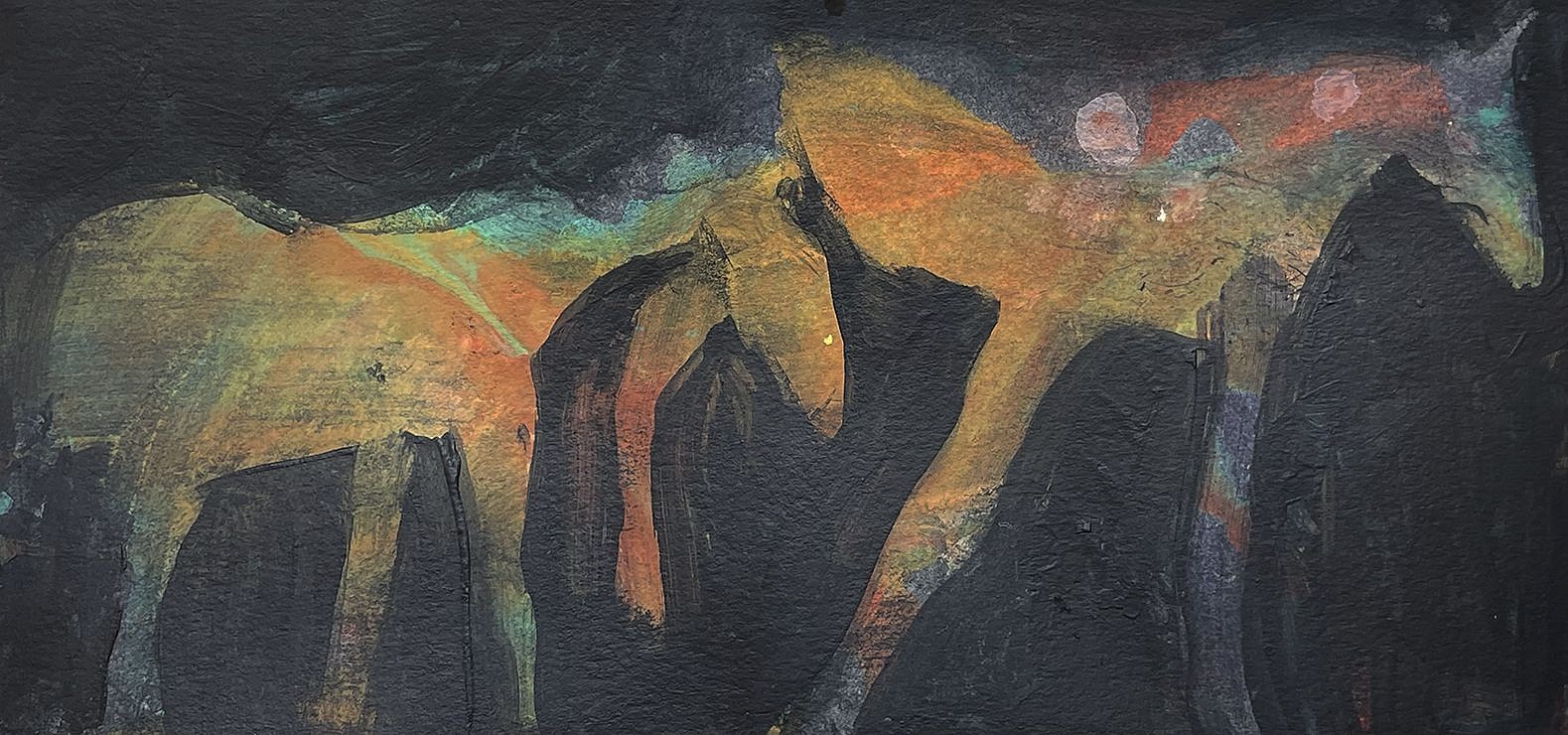 Suzan Obermeyer, Night Watch
Acrylic on Panel Framed, 11 1/2 x 7 1/2 x 1 3/4 in. (29.2 x 19.1 x 4.5 cm)
SO-05-22
$1,200
